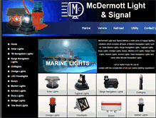 Tablet Screenshot of mcdermottlight.com